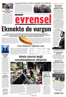 EVRENSEL gazetesi