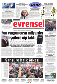 EVRENSEL gazetesi