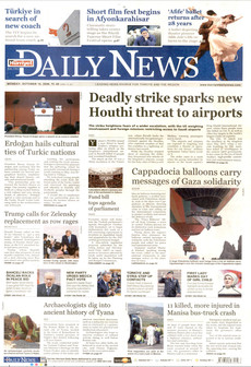 HÜRRİYET DAİLY NEWS gazetesi