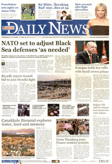 HÜRRİYET DAİLY NEWS gazetesi