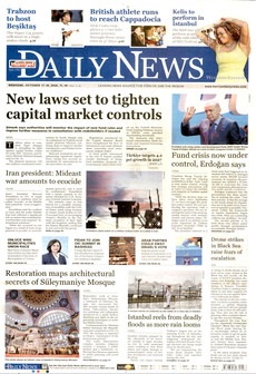 HÜRRİYET DAİLY NEWS gazetesi
