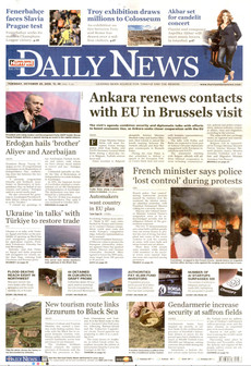 HÜRRİYET DAİLY NEWS gazetesi