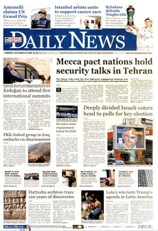 HÜRRİYET DAİLY NEWS gazetesi