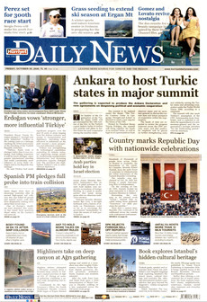 HÜRRİYET DAİLY NEWS gazetesi