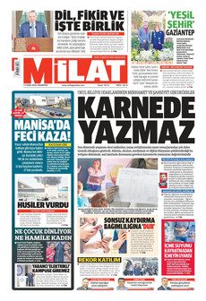 MİLAT gazetesi