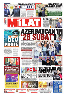 MİLAT gazetesi
