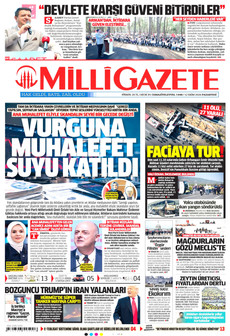MİLLİ GAZETE gazetesi