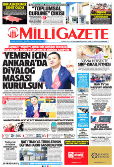 MİLLİ GAZETE gazetesi
