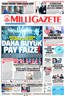 MİLLİ GAZETE gazetesi