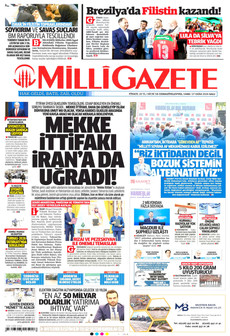 MİLLİ GAZETE gazetesi