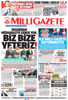 MİLLİ GAZETE gazetesi
