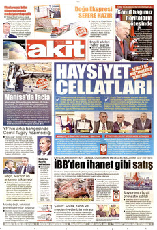 YENİ AKİT gazetesi