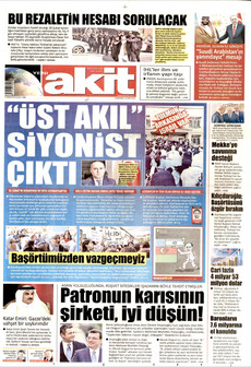 YENİ AKİT gazetesi