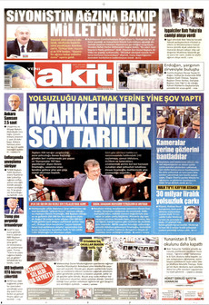 YENİ AKİT gazetesi