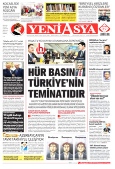 YENİ ASYA gazetesi