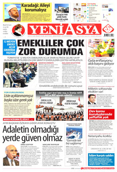 YENİ ASYA gazetesi