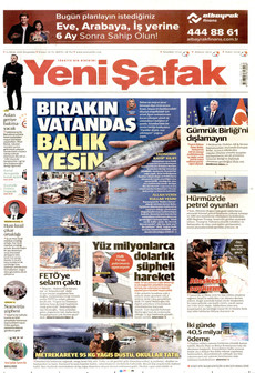 YENİ ŞAFAK gazetesi