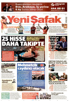 YENİ ŞAFAK gazetesi