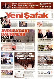 YENİ ŞAFAK gazetesi