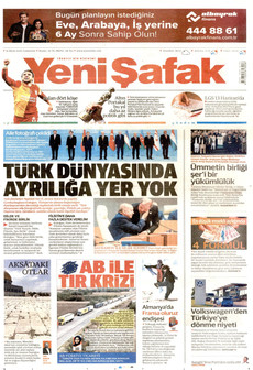 YENİ ŞAFAK gazetesi