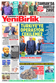 YENİBİRLİK gazetesi