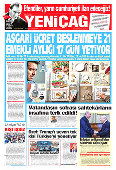 YENİÇAĞ gazetesi
